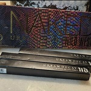 Urban Decay Naked Wild West Palette and Eye Pencils